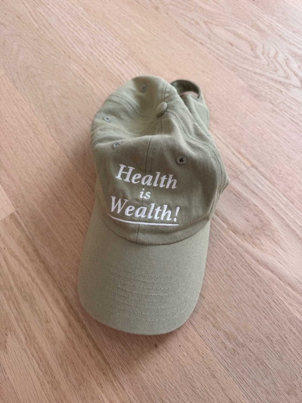 Sporty and Rich green hat
